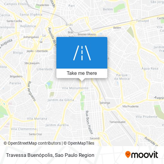 Travessa Buenópolis map