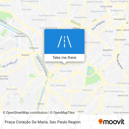 Praça Coração De Maria map