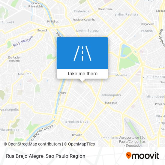 Rua Brejo Alegre map