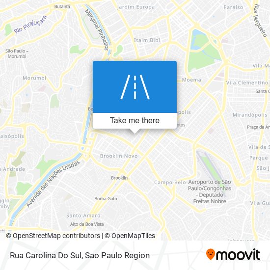 Rua Carolina Do Sul map