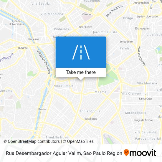 Rua Desembargador Aguiar Valim map