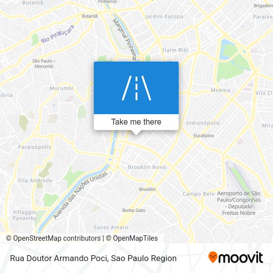 Rua Doutor Armando Poci map