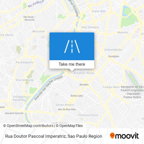 Rua Doutor Pascoal Imperatriz map