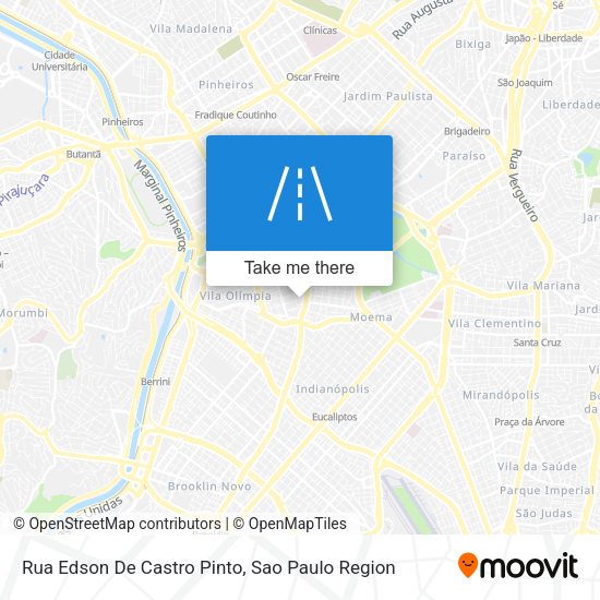 Rua Edson De Castro Pinto map
