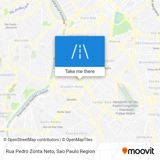 Rua Pedro Zonta Neto map