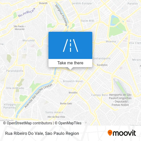 Rua Ribeiro Do Vale map