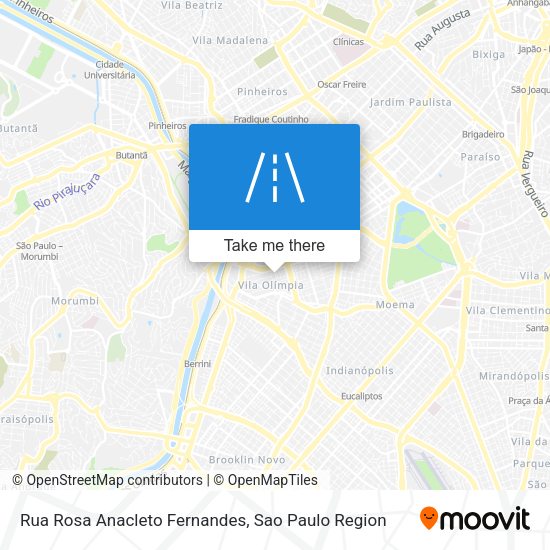 Rua Rosa Anacleto Fernandes map