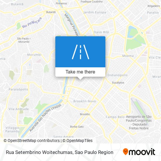 Rua Setembrino Woitechumas map