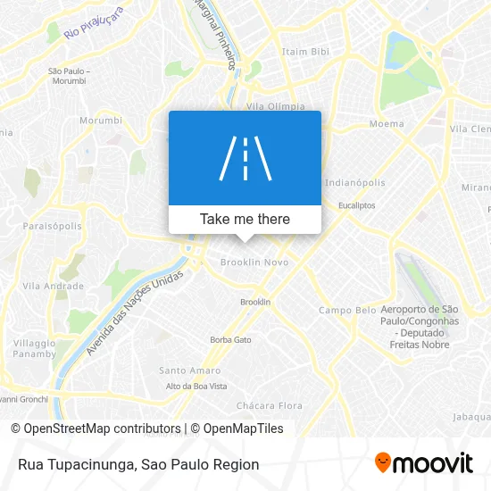 Rua Tupacinunga map