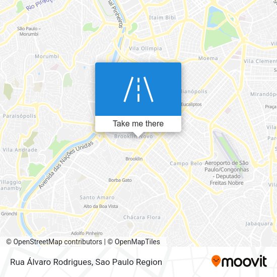 Rua Álvaro Rodrigues map