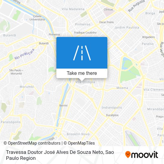 Travessa Doutor José Alves De Souza Neto map