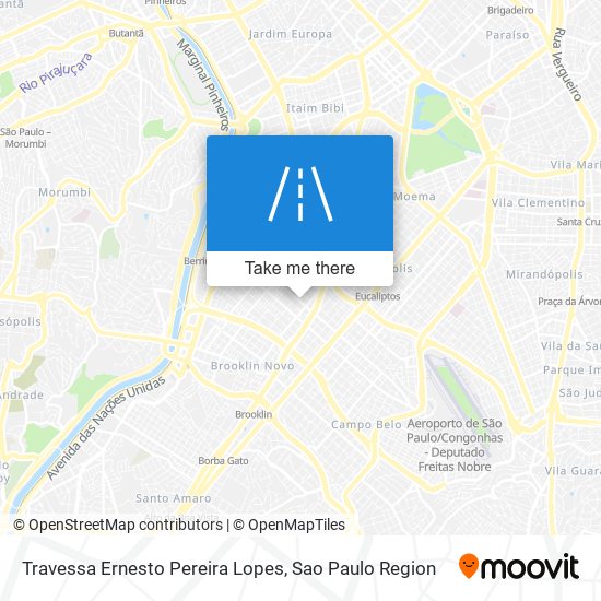 Mapa Travessa Ernesto Pereira Lopes