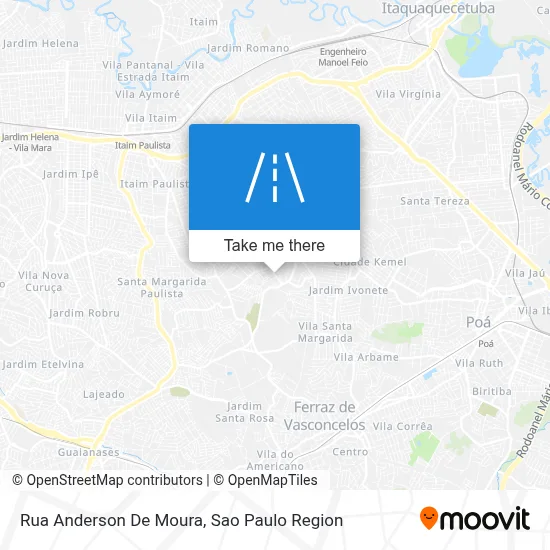 Rua Anderson De Moura map