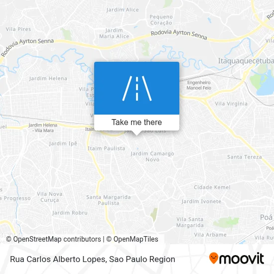 Rua Carlos Alberto Lopes map