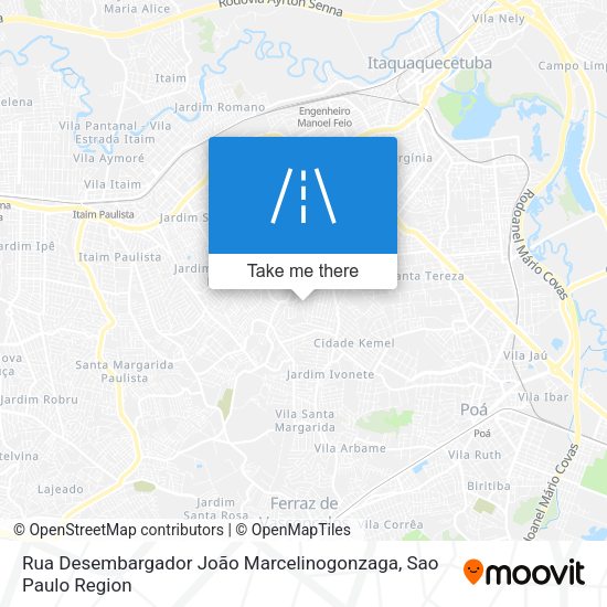 Rua Desembargador João Marcelinogonzaga map