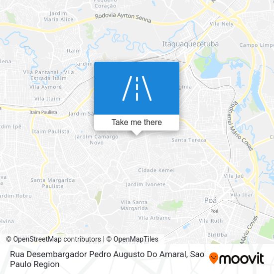 Rua Desembargador Pedro Augusto Do Amaral map