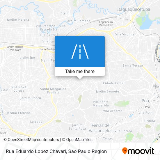 Rua Eduardo Lopez Chavari map