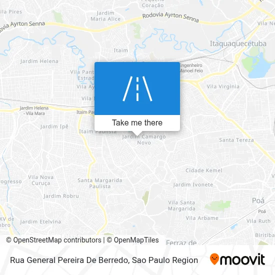 Rua General Pereira De Berredo map