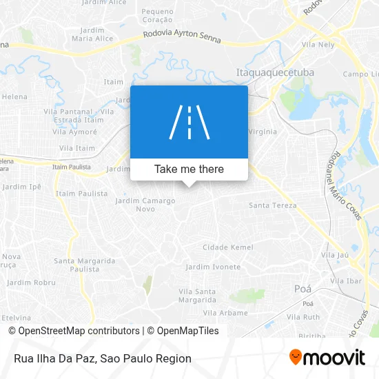 Rua Ilha Da Paz map