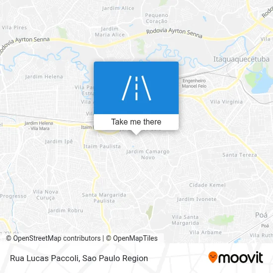 Rua Lucas Paccoli map