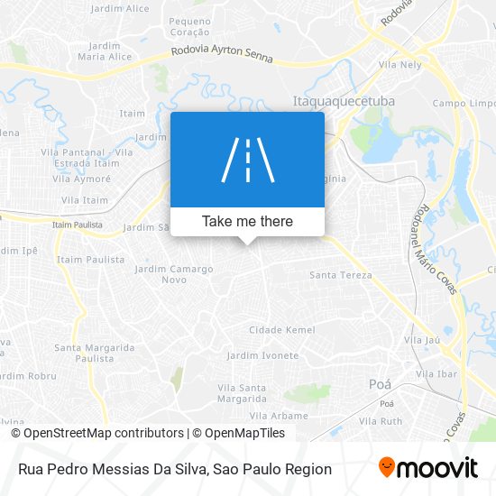 Rua Pedro Messias Da Silva map