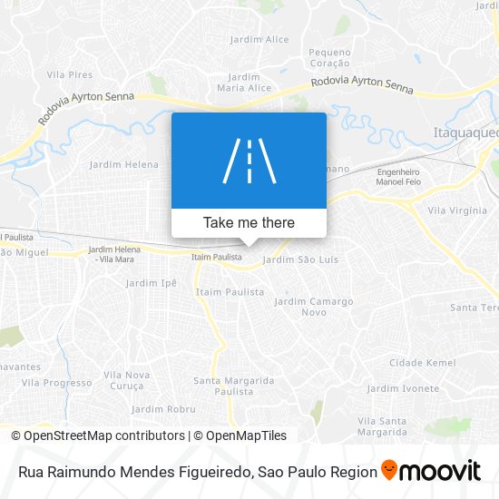 Rua Raimundo Mendes Figueiredo map