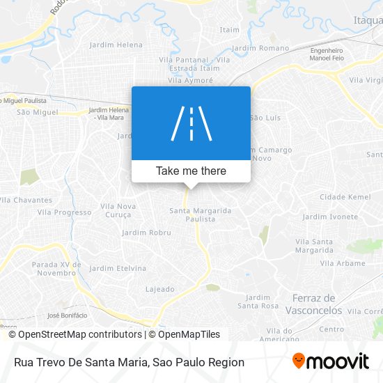 Rua Trevo De Santa Maria map