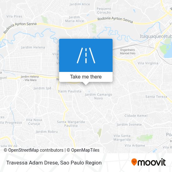 Travessa Adam Drese map