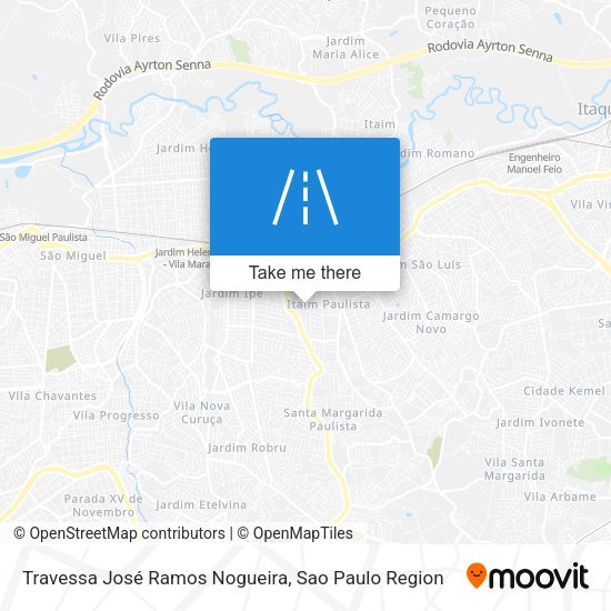 Travessa José Ramos Nogueira map