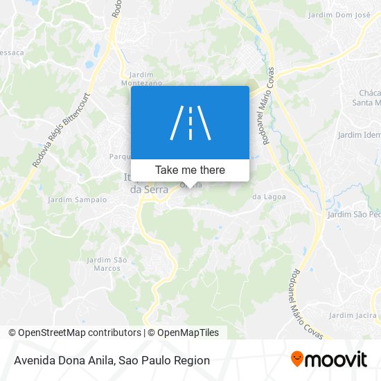 Mapa Avenida Dona Anila