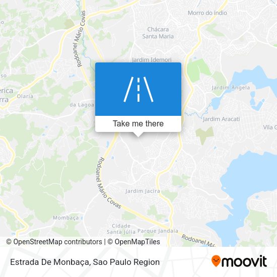 Estrada De Monbaça map