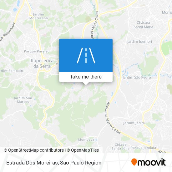 Estrada Dos Moreiras map