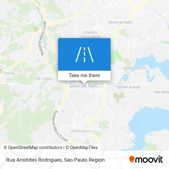 Rua Aristides Rodrigues map