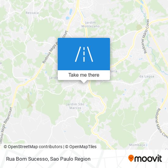 Rua Bom Sucesso map