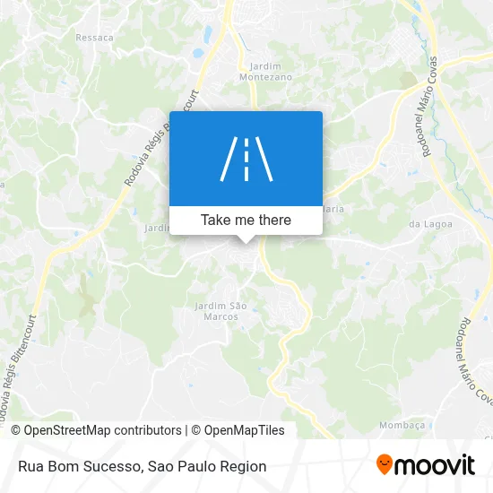 Rua Bom Sucesso map