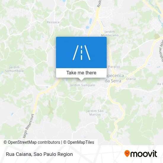 Rua Caiana map