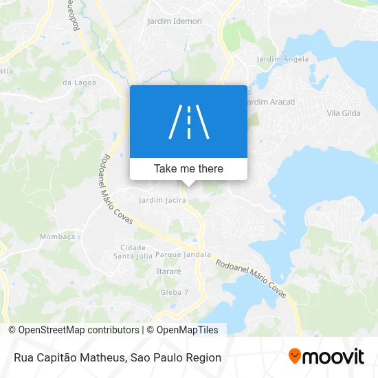 Rua Capitão Matheus map