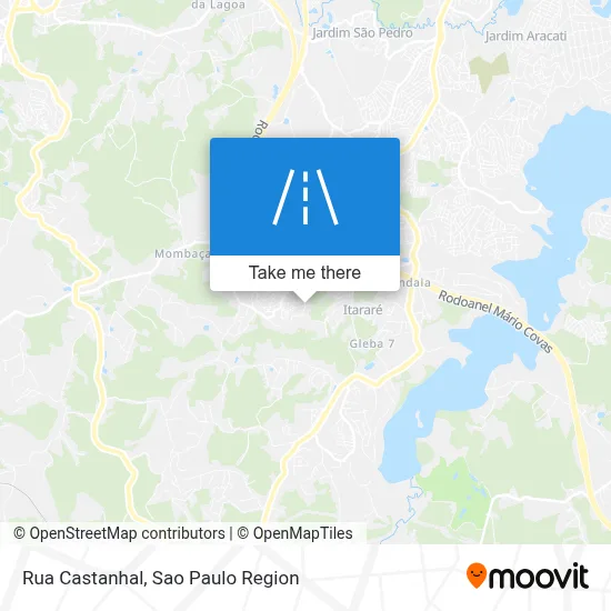 Rua Castanhal map