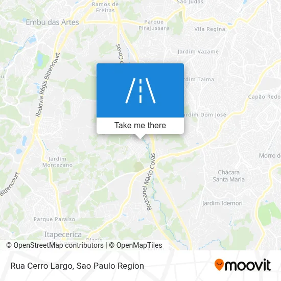 Rua Cerro Largo map