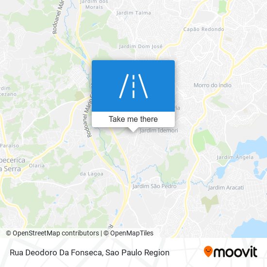 Rua Deodoro Da Fonseca map