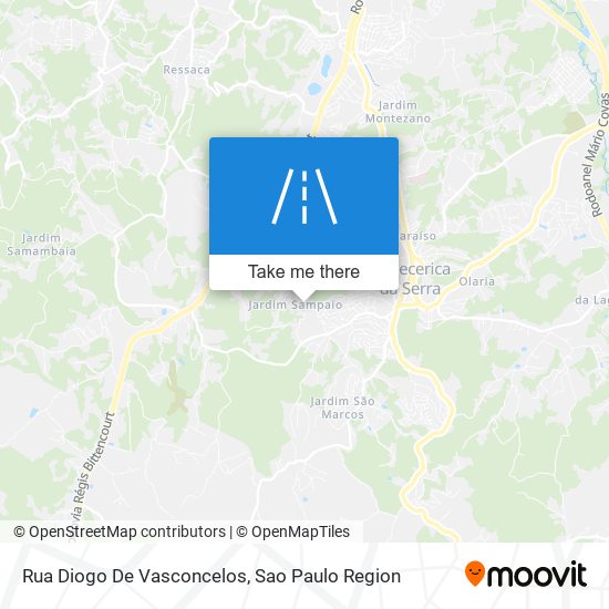 Rua Diogo De Vasconcelos map