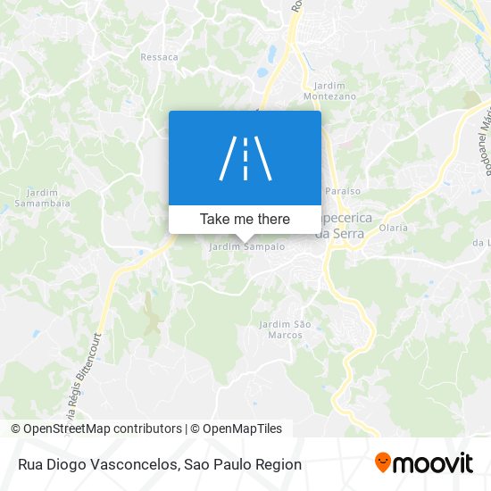 Rua Diogo Vasconcelos map