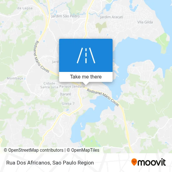 Rua Dos Africanos map