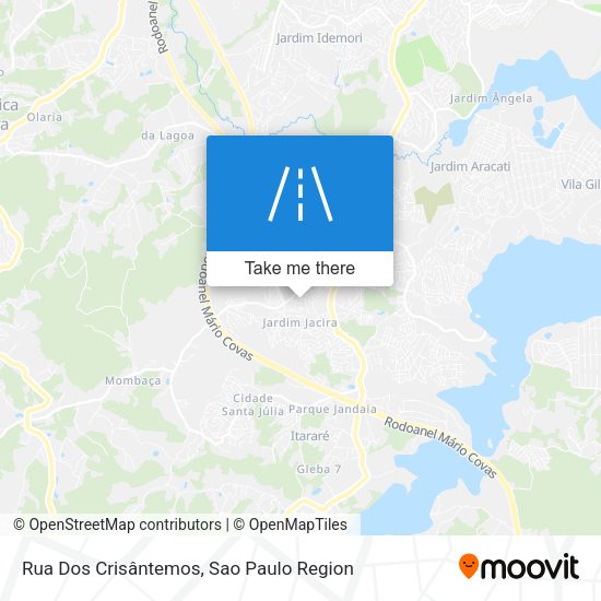 Rua Dos Crisântemos map