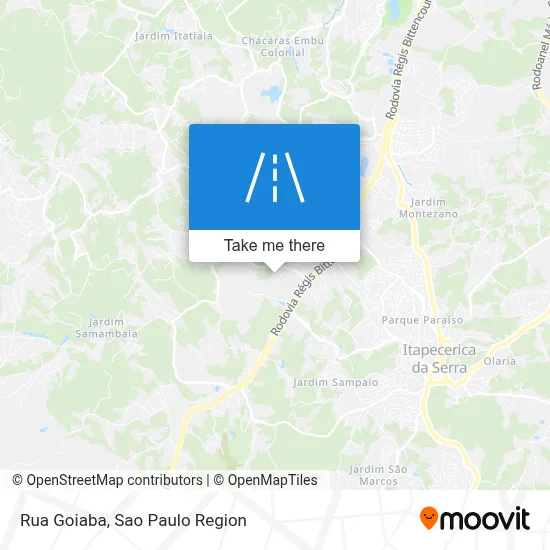 Rua Goiaba map