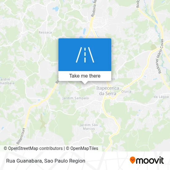 Rua Guanabara map
