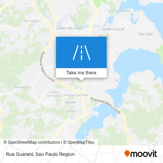 Rua Guarani map