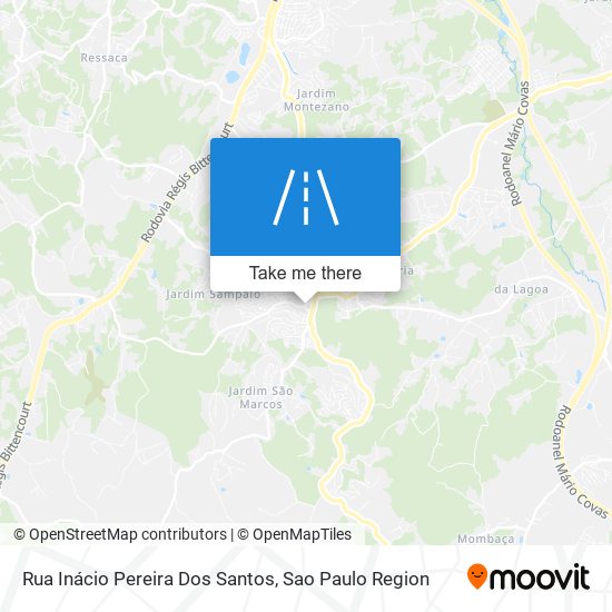 Rua Inácio Pereira Dos Santos map