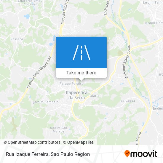 Rua Izaque Ferreira map
