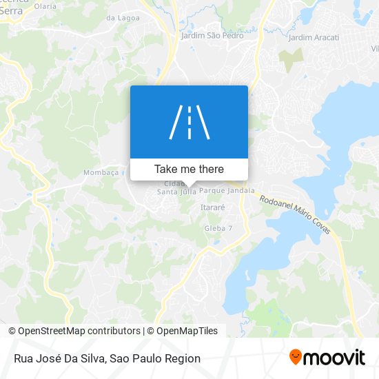 Rua José Da Silva map